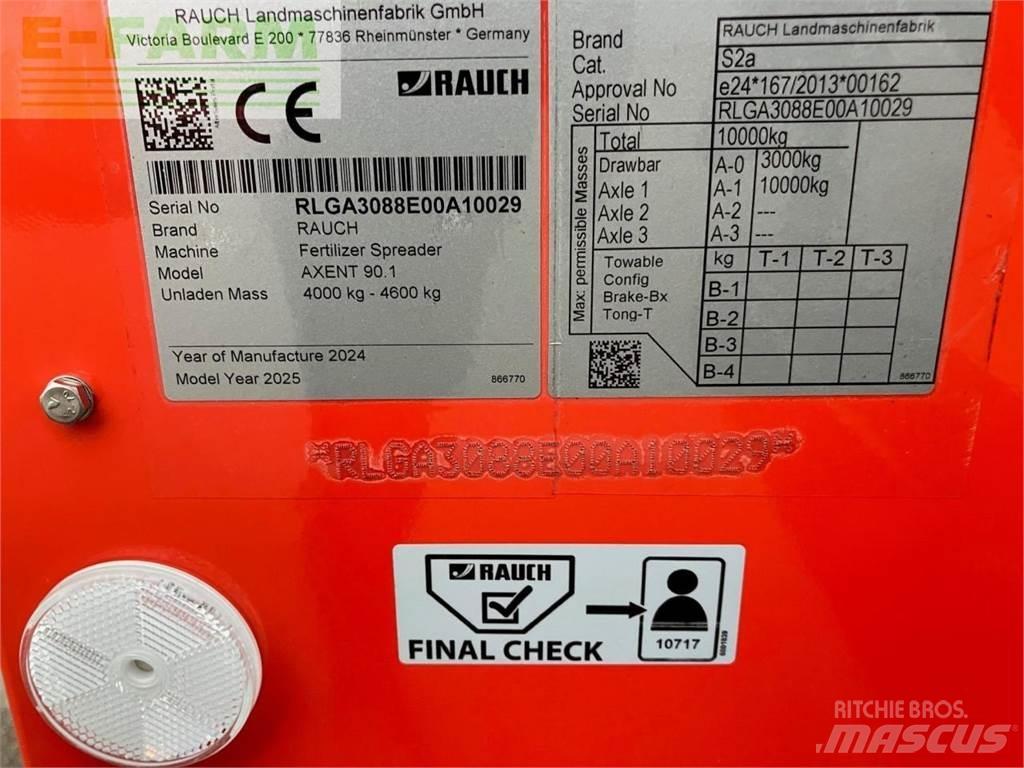 Rauch AXENT 90 Trosilniki mineralnega gnojila