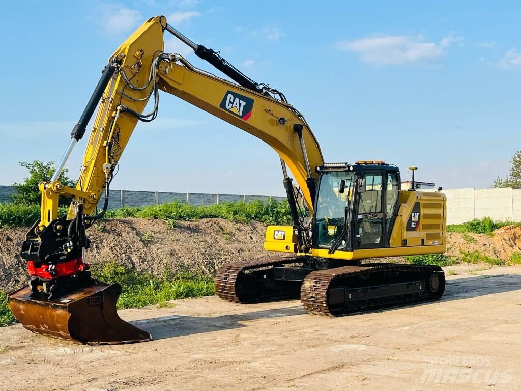 CAT 323 Bagri goseničarji