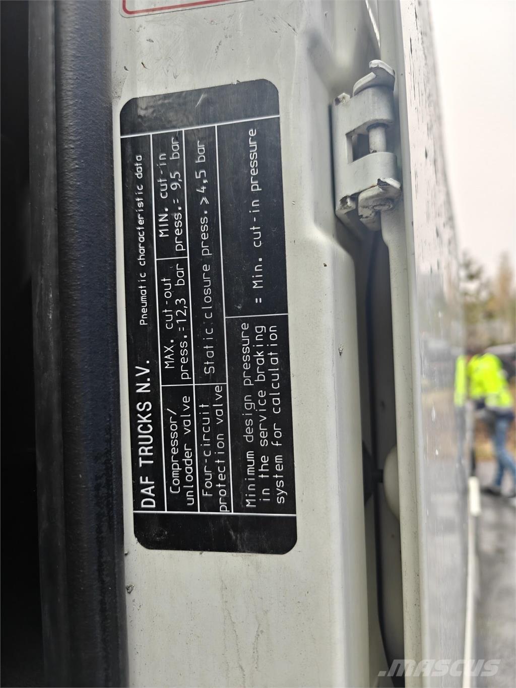 DAF XF 460 FAK Tovornjaki-šasije