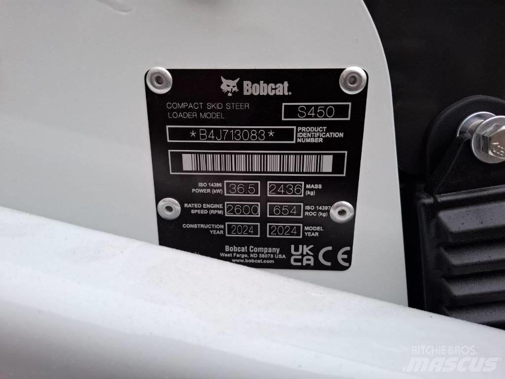Bobcat S 450 Skid steer mini nakladalci