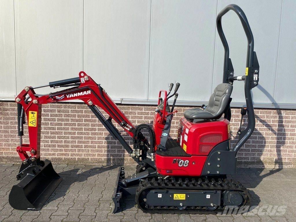 Yanmar SV08 Mini bagri <7t