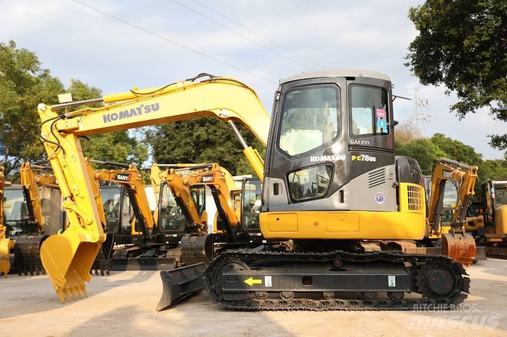 Komatsu PC 78 US-6 Midi bagri 7t – 12t