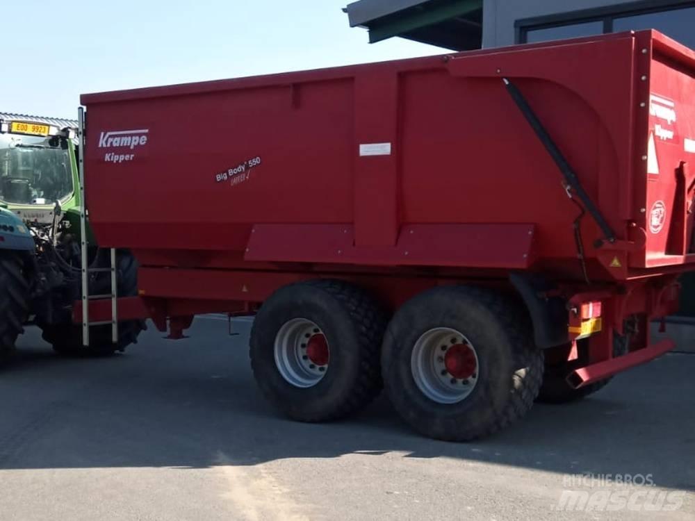 Krampe Big Body 550 Plato/keson polprikolice