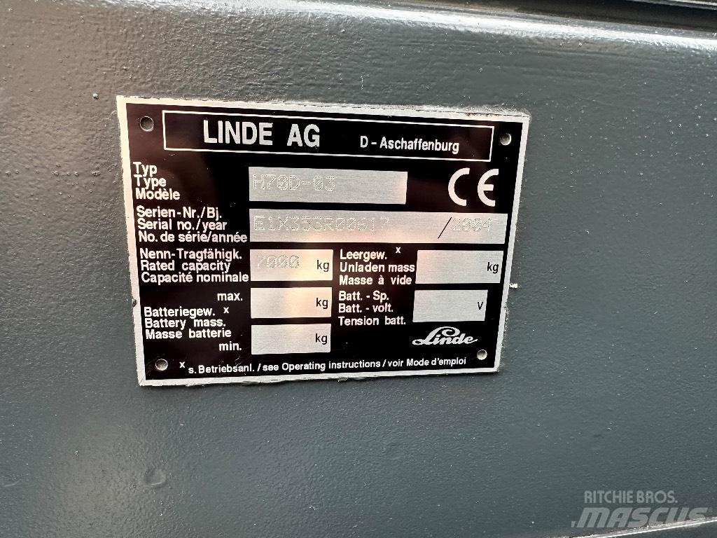 Linde H 70 D-3 Dizelski viličarji