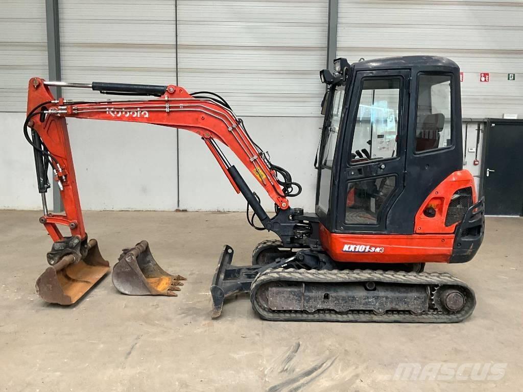 Kubota KX 101-3 A 3 Mini bagri <7t