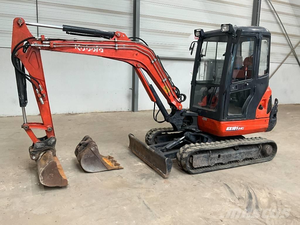 Kubota KX 101-3 A 3 Mini bagri <7t