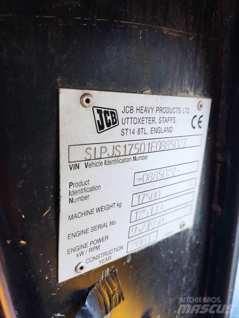 JCB JS 175 W Bagri na kolesih