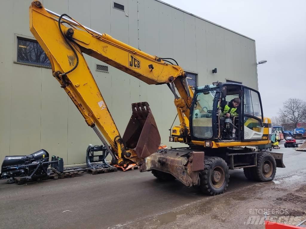 JCB JS 175 W Bagri na kolesih
