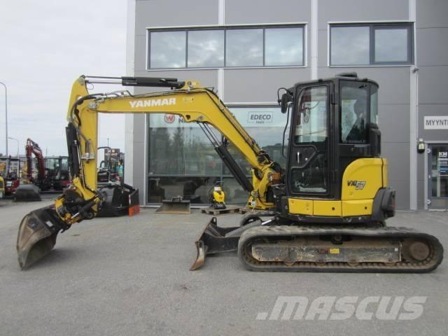 Yanmar Vio 57 Mini bagri <7t