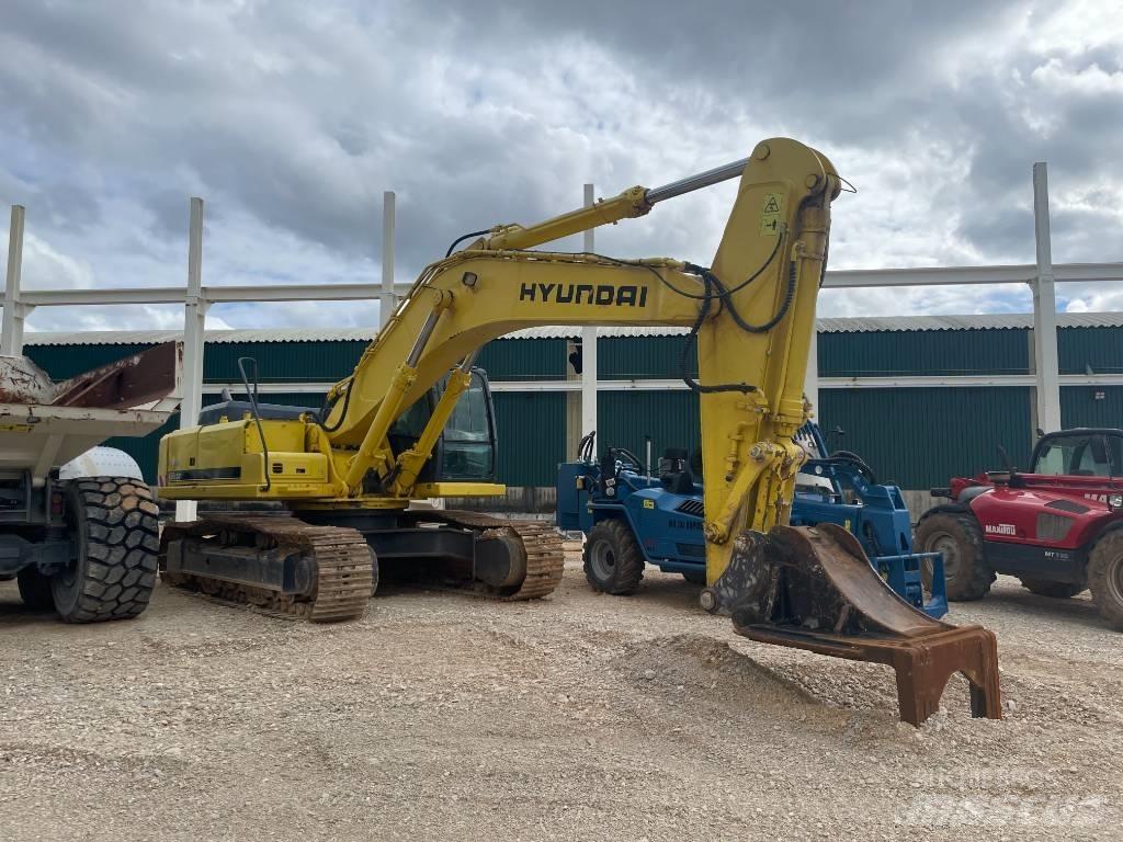 Hyundai R 450 LC-7 Bagri goseničarji