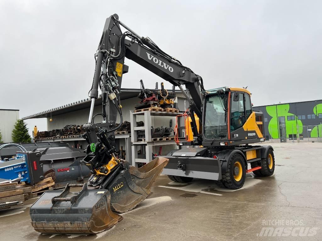 Volvo EWR150E Bagri na kolesih