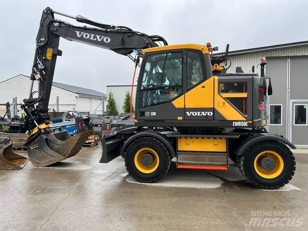 Volvo EWR150E Bagri na kolesih