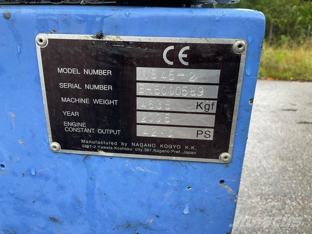 Nagano N50 Drugi priključki za nakladanje in kopanje