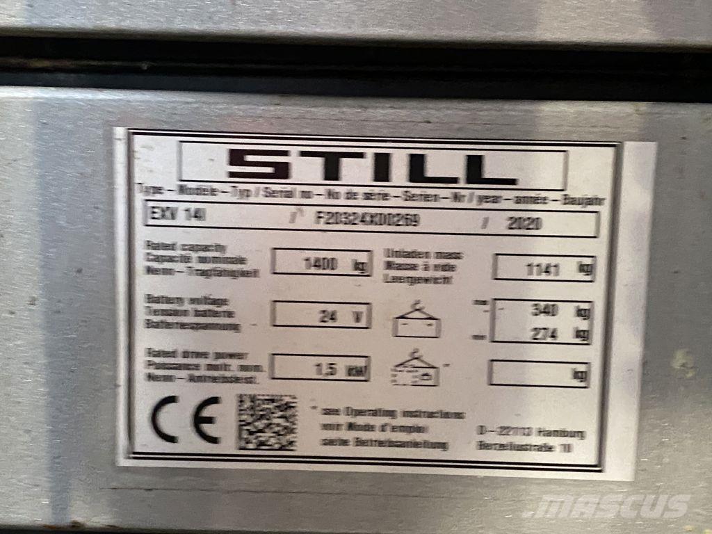 Still EXV14I Ročni električni viličar