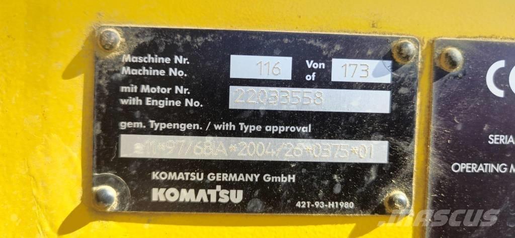 Komatsu PW 180-7EO Bagri na kolesih