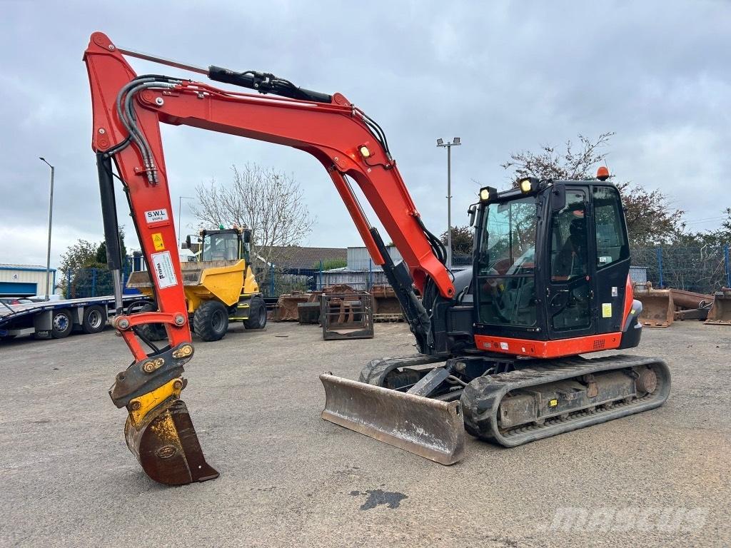 Kubota KX080-4 Midi bagri 7t – 12t