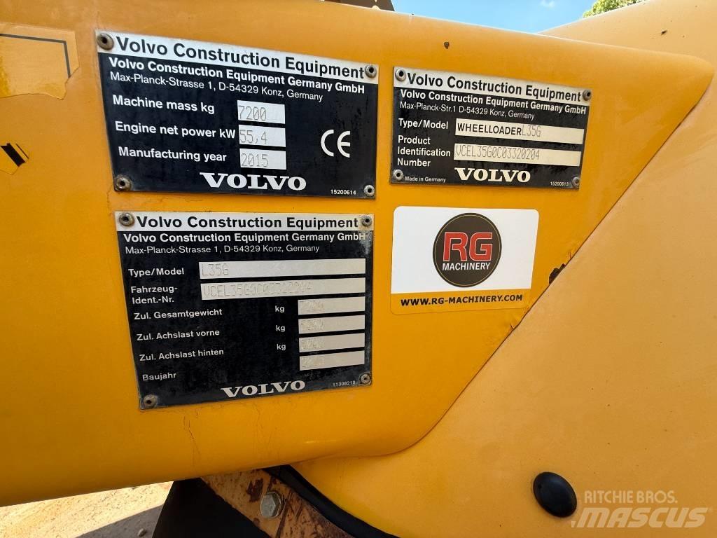 Volvo L 35 G Kolesni nakladalci