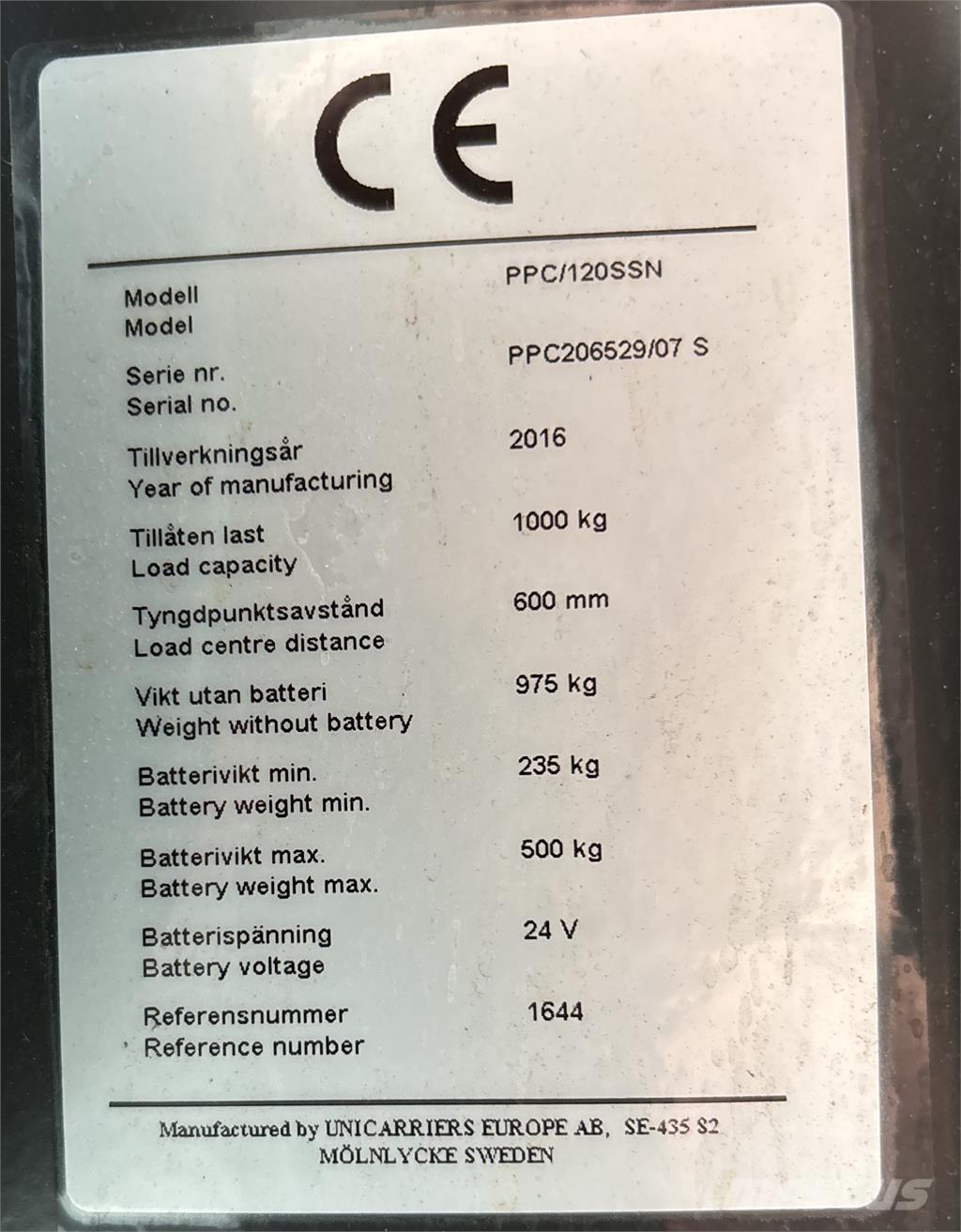 Atlet PPC120 Nizko dvižni komisionirni viličar