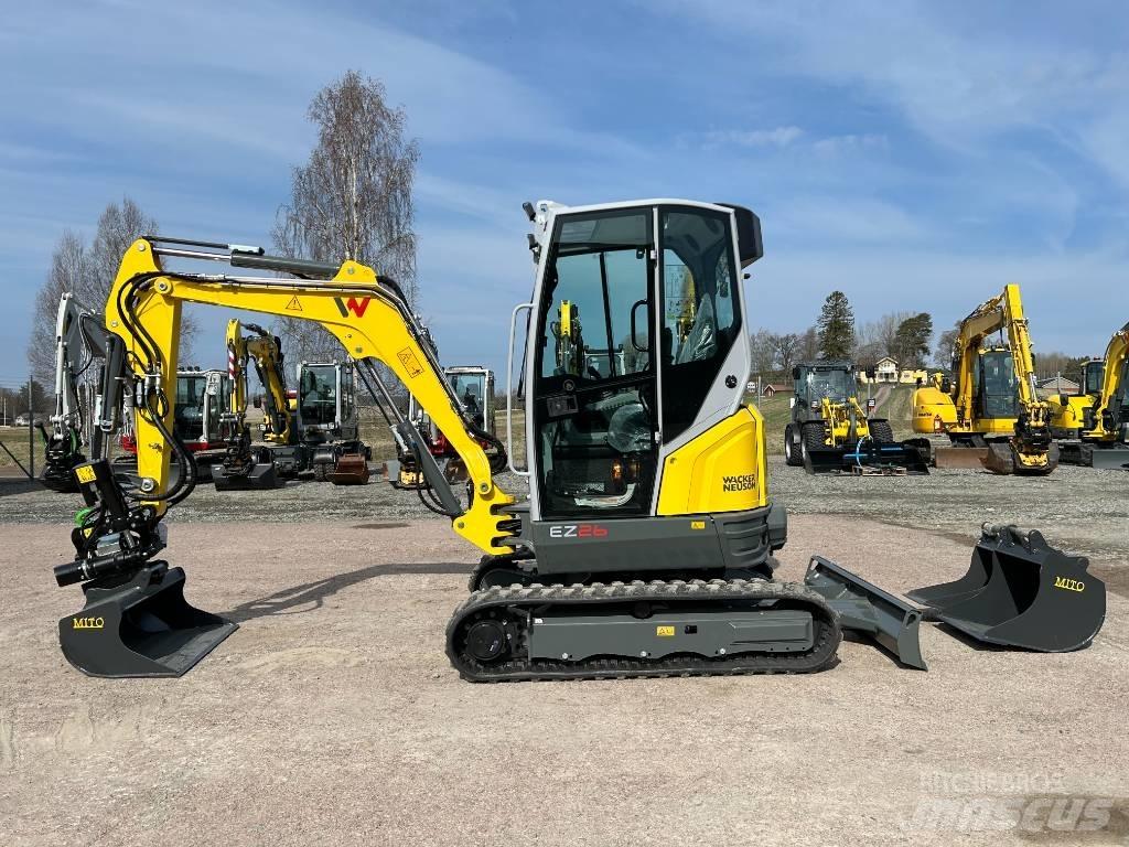 Wacker Neuson EZ26 Mini bagri <7t