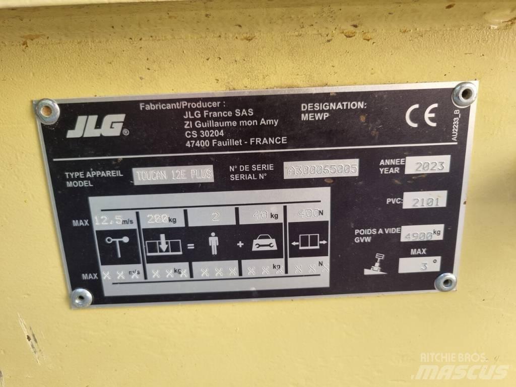 JLG Toucan 12 E Plus Zglobne dvižne ploščadi