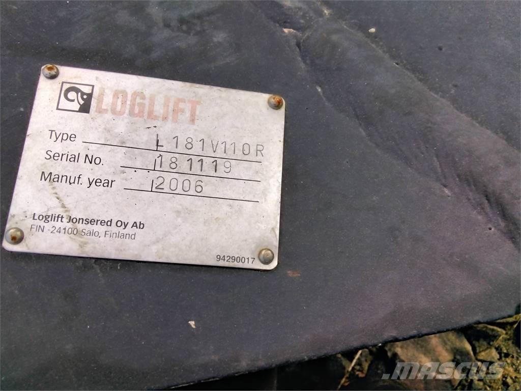 Loglift L181V Dvigala za gozdne kombajne