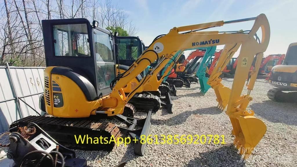 Komatsu PC 35 Mini bagri <7t