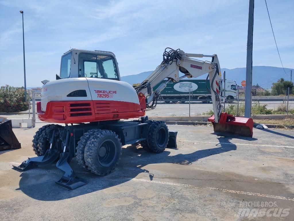 Takeuchi TB 295 W Bagri na kolesih