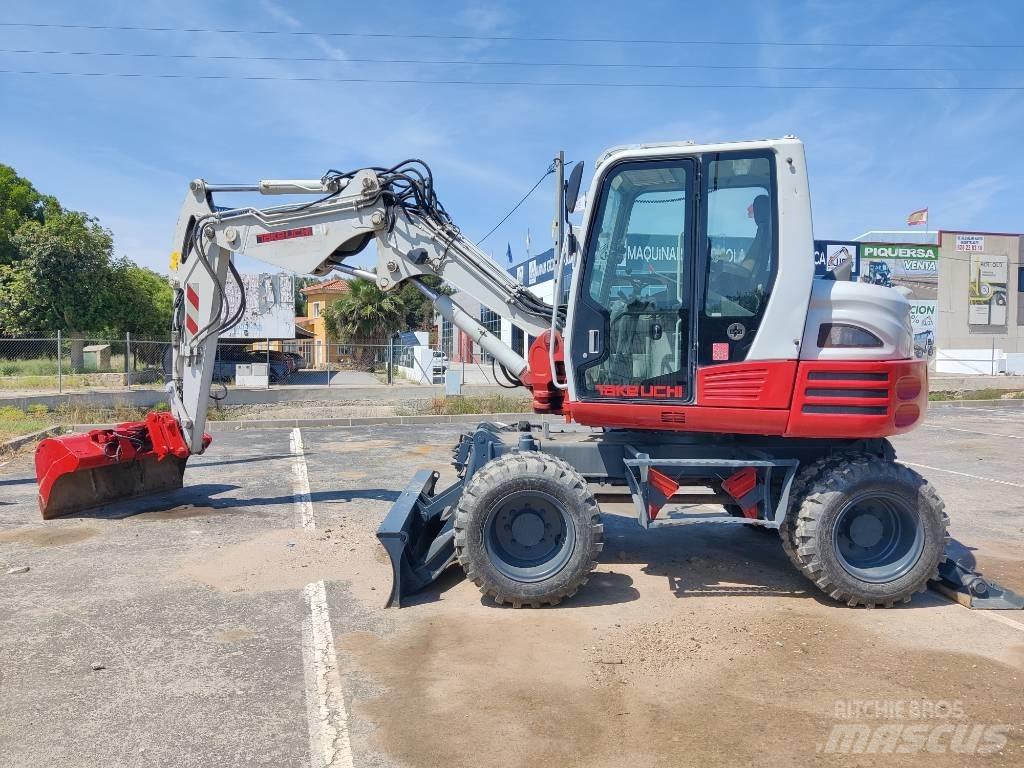 Takeuchi TB 295 W Bagri na kolesih