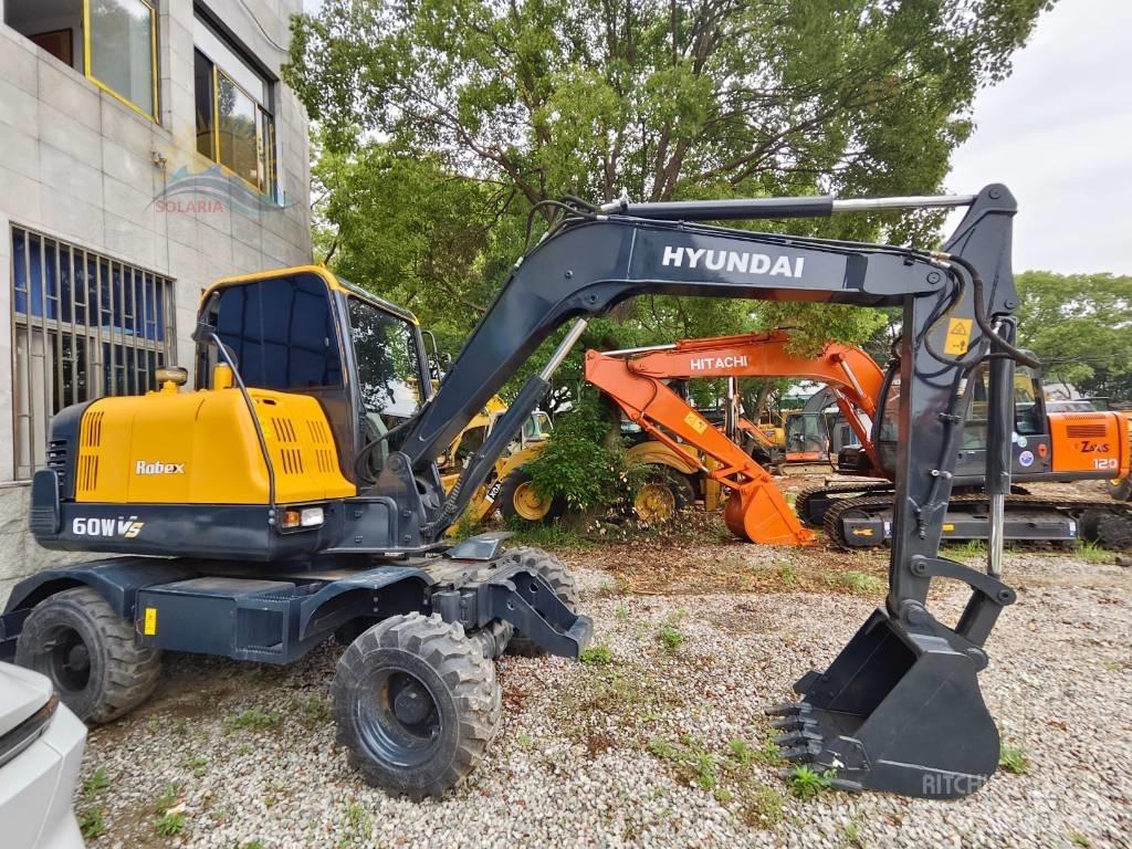 Hyundai Robex 60 Bagri na kolesih