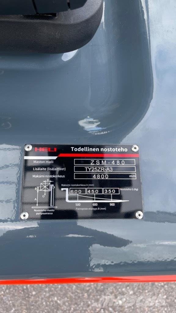 Heli CPD20SQ-GE2LI Električni viličarji