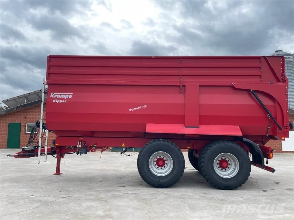 Krampe BigBody 700 Prikolica za bale