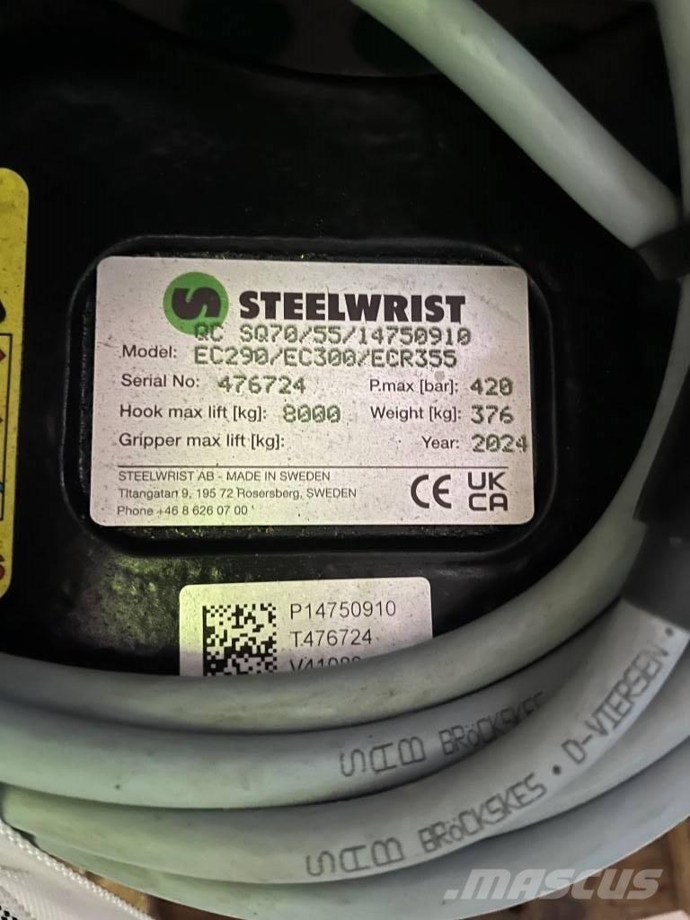 Steelwrist SQ70 Hitre spojke