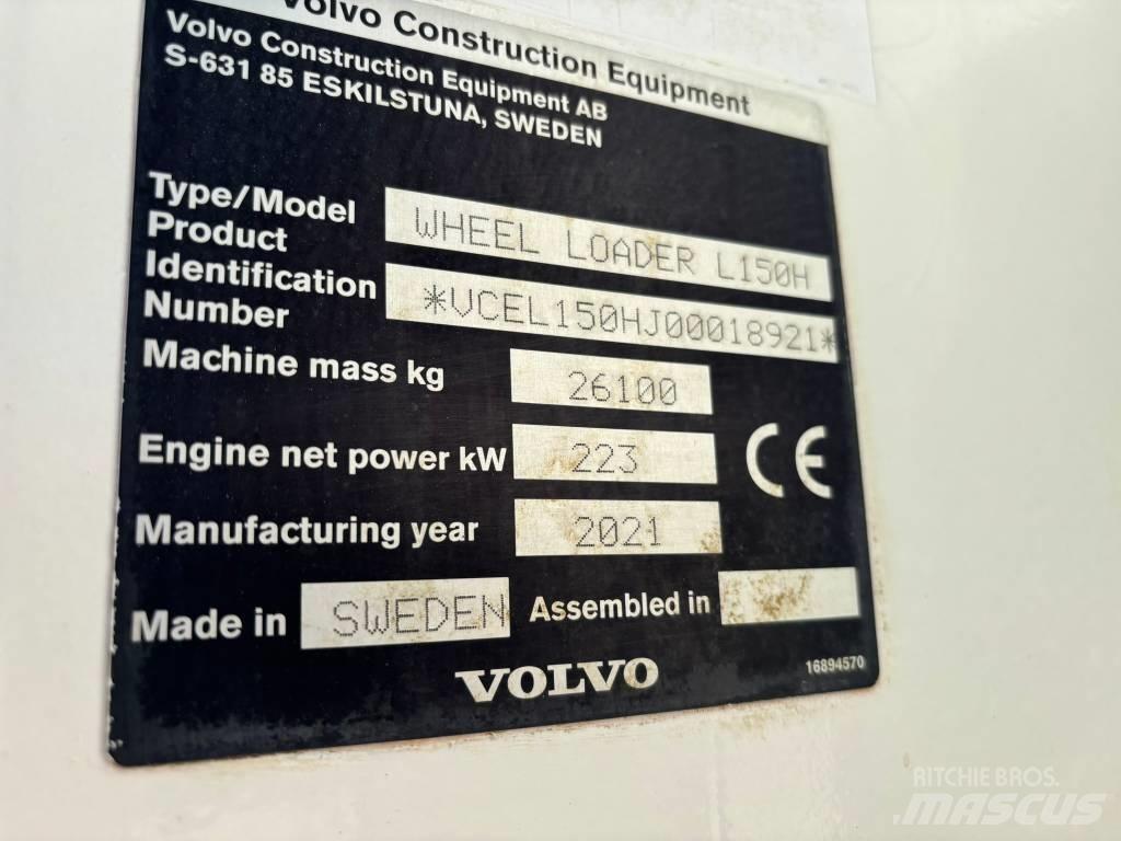 Volvo Radlader L150H Kolesni nakladalci