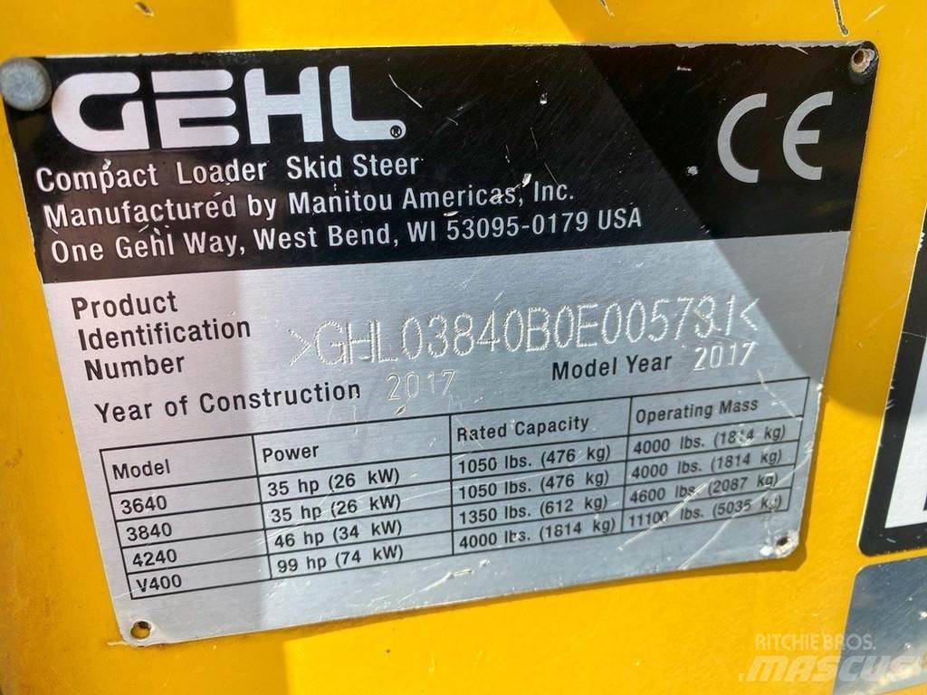 Gehl SL3840 NVT Skid steer mini nakladalci