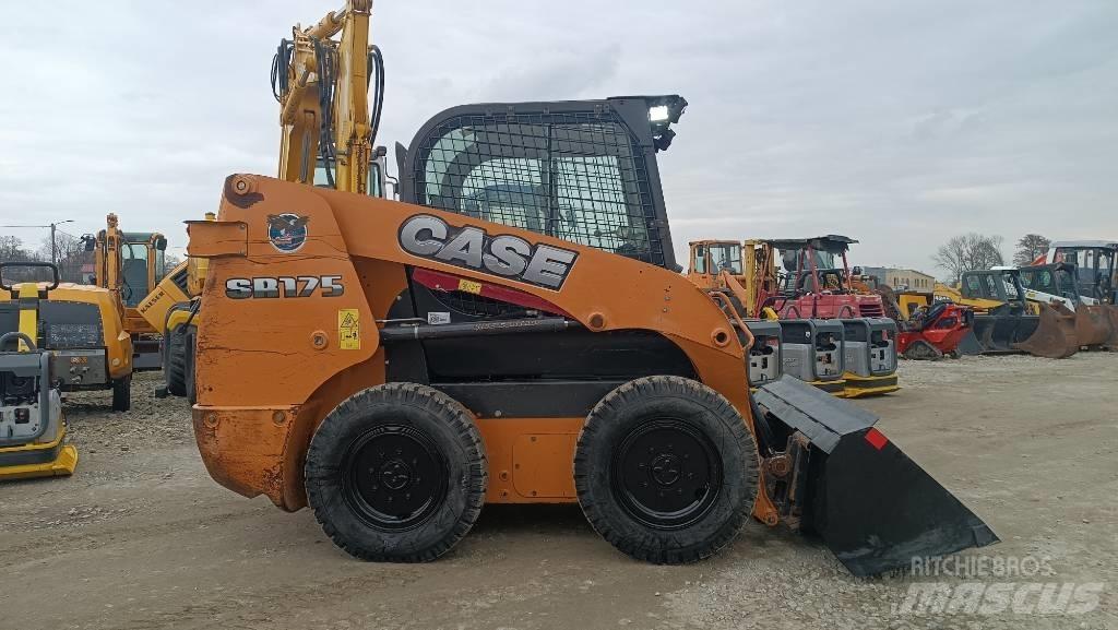 CASE SR 175 Skid steer mini nakladalci