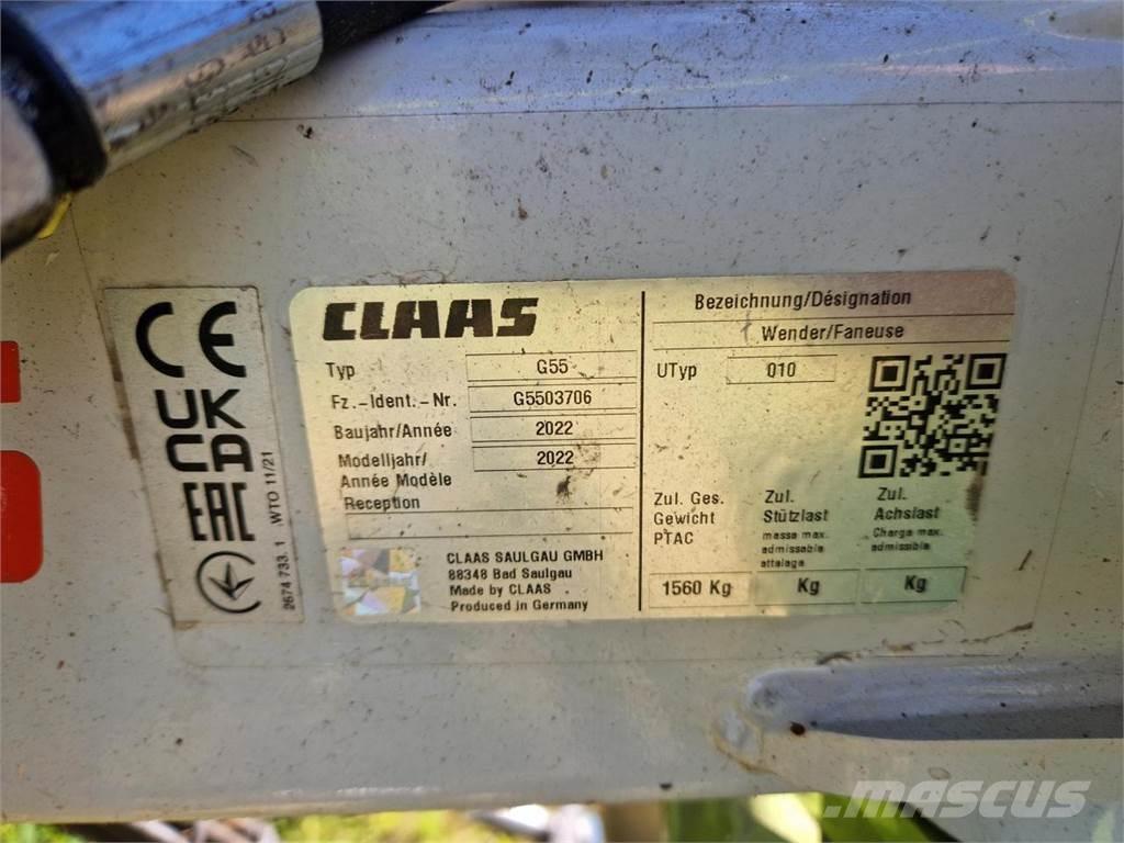 CLAAS Volto 1100 Obračalniki in zgrabljalniki