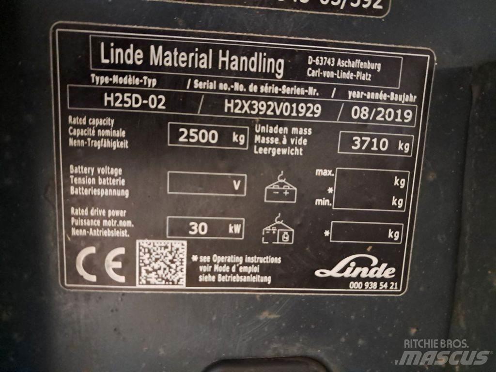 Linde H25D-02 Dizelski viličarji
