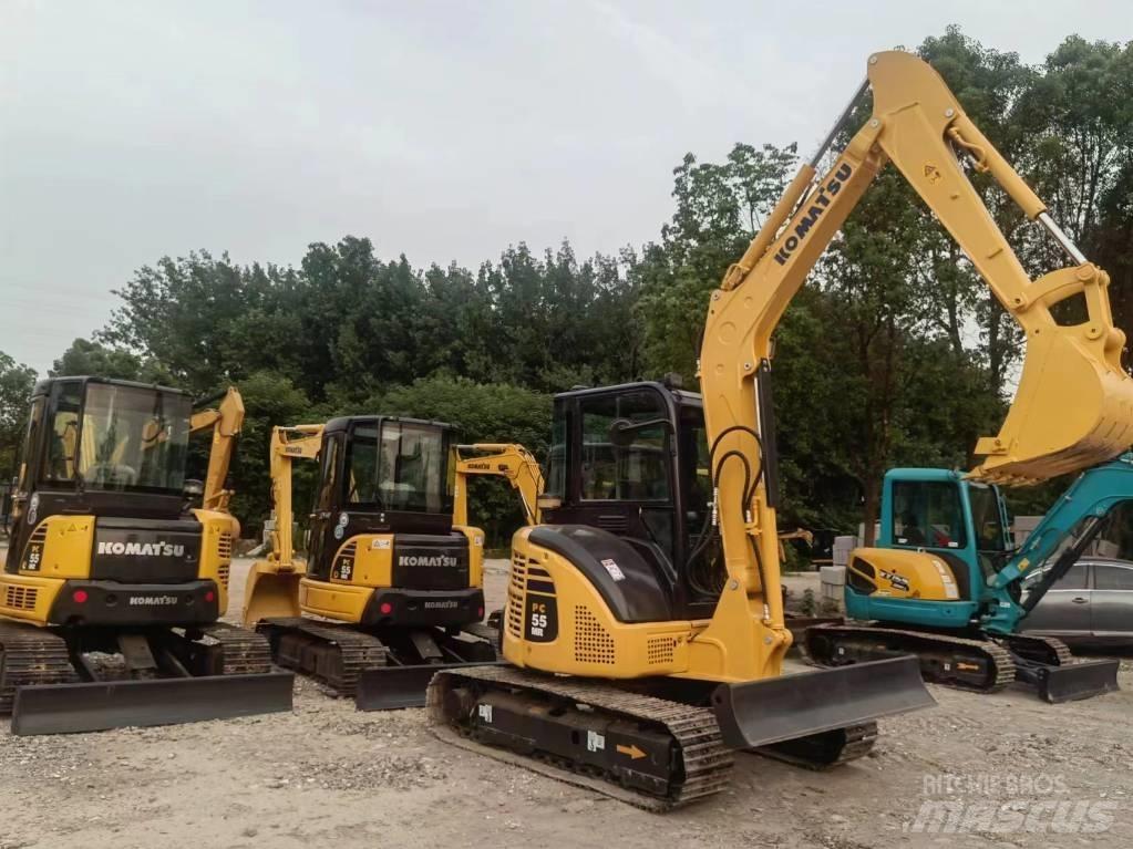 Komatsu PC 55 MR Mini bagri <7t