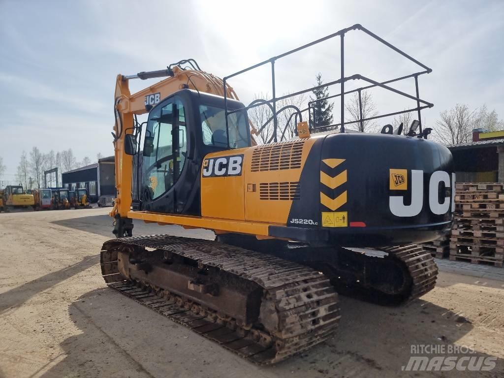 JCB JS 220 LC Bagri goseničarji