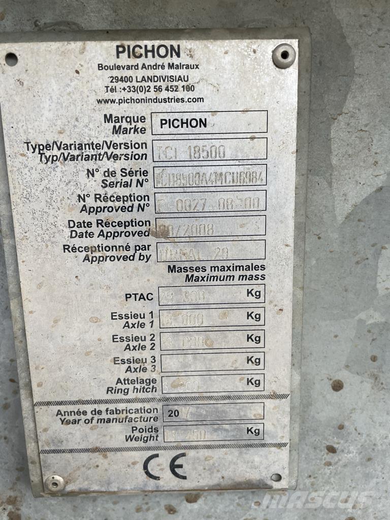 Pichon TCI 18500 Trosilniki gnoja