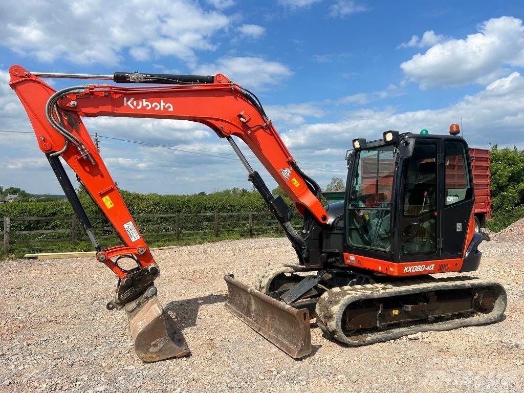 Kubota KX 80-4 Midi bagri 7t – 12t