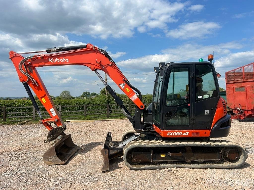 Kubota KX 80-4 Midi bagri 7t – 12t