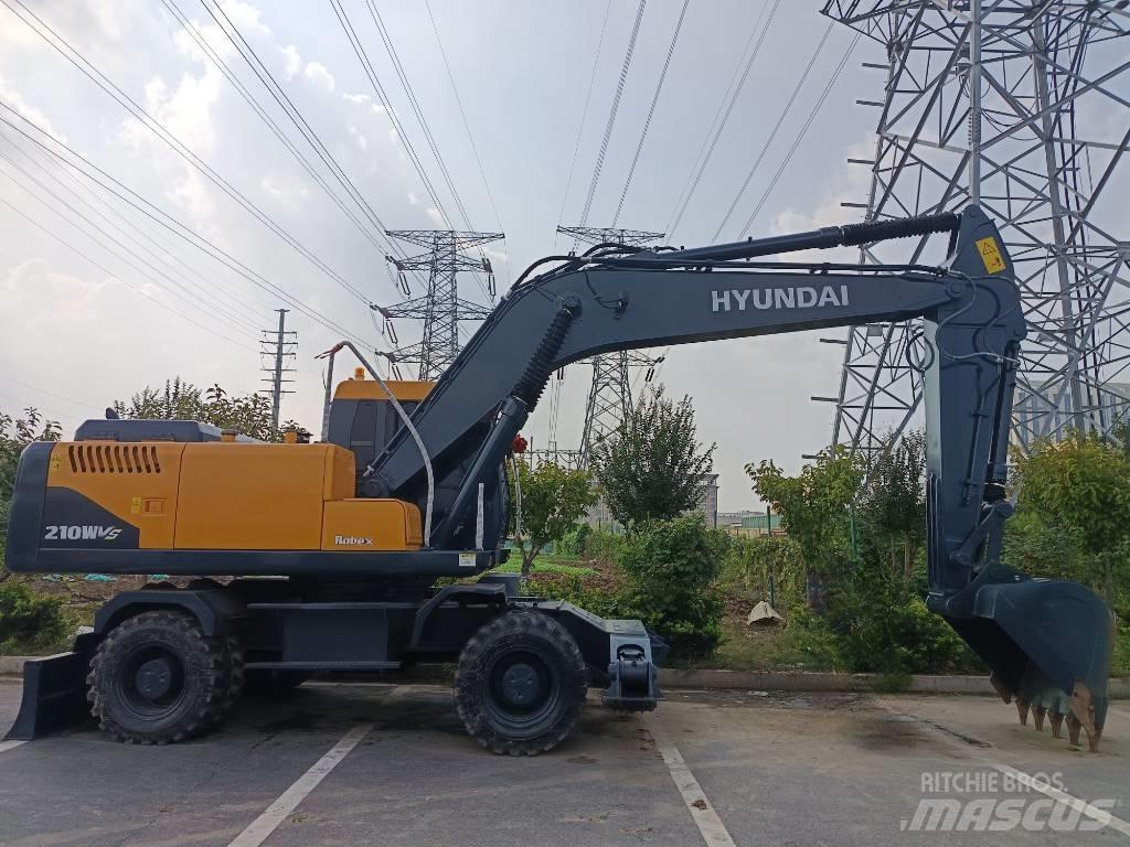 Hyundai Robex 210 W Bagri na kolesih