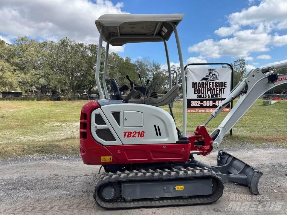 Takeuchi TB 216 Mini bagri <7t