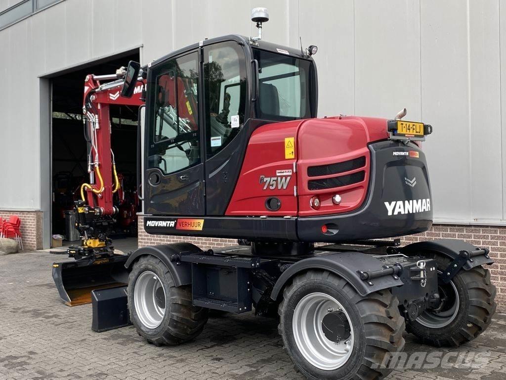 Yanmar B75W Bagri na kolesih