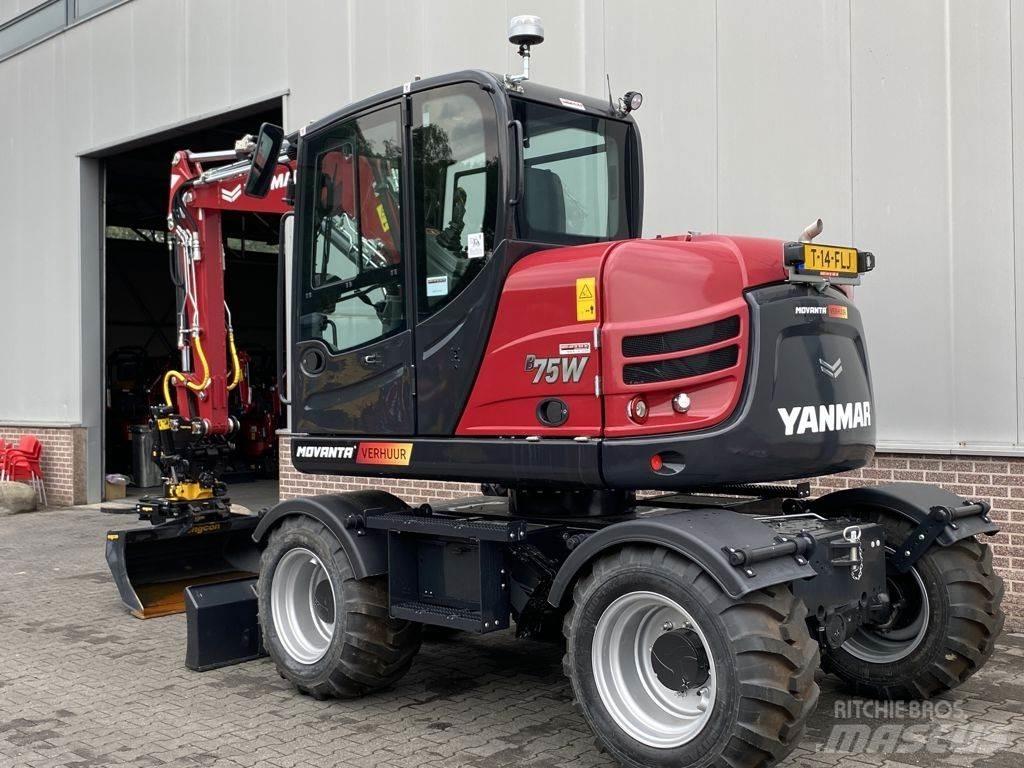 Yanmar B75W Bagri na kolesih