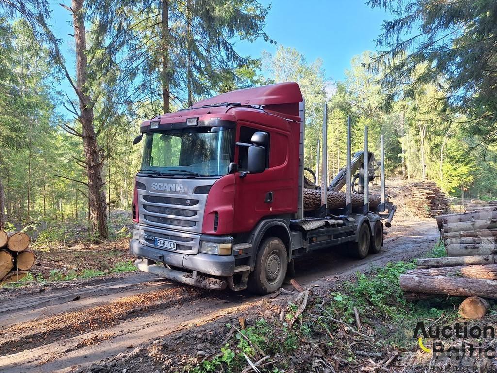 Scania R 480 Tovornjaki za hlode