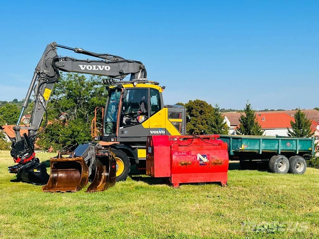 Volvo EWR 150 E Bagri na kolesih