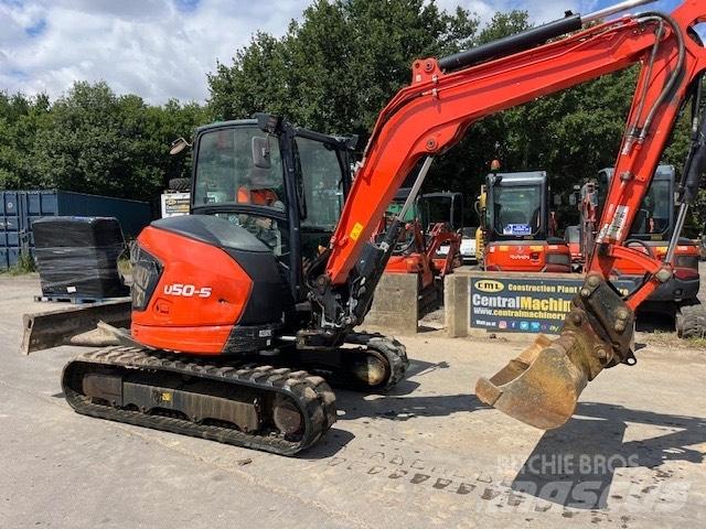 Kubota U 50-5 Mini bagri <7t