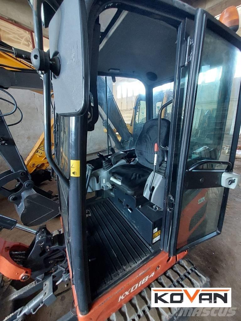Kubota KX 018-4 Mini bagri <7t